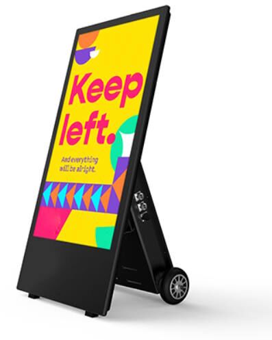 Freestanding-Battery-Display