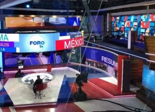 LED Wall Newsroom
