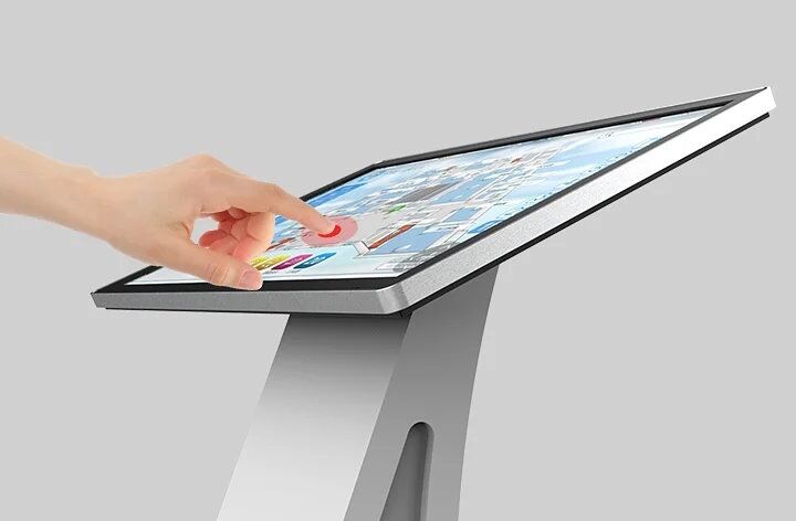 freestanding touchscreen