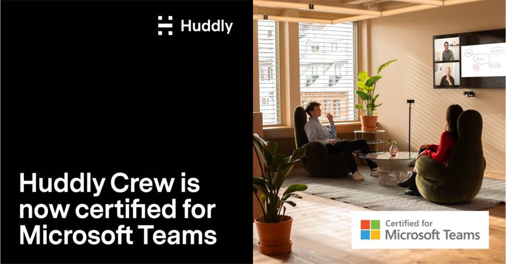 Huddly Crew Teams Certified
